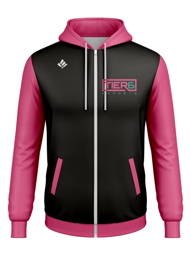 Tier 6 Team Store Hooded Soft Shell Full Zip Jacket preview, front