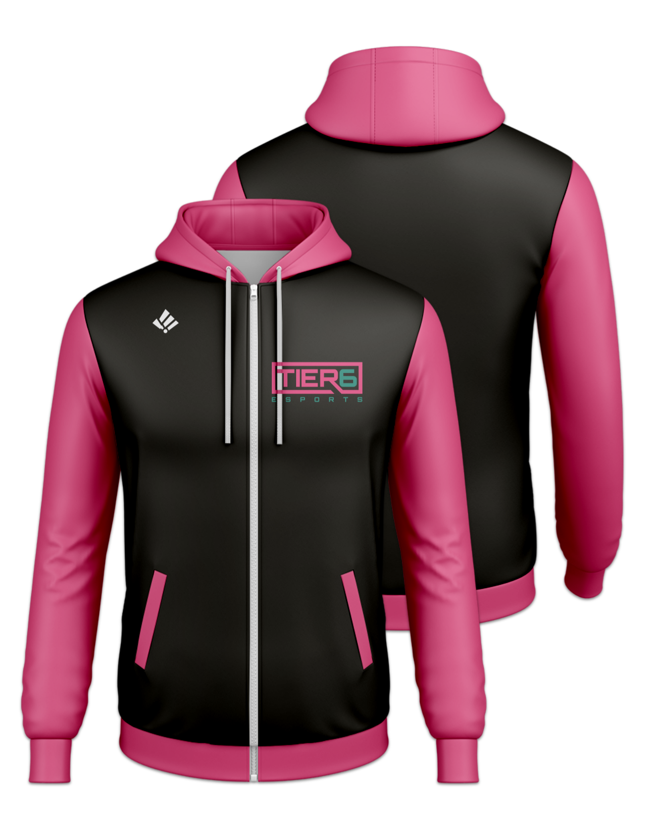 Rendered product preview, stack
