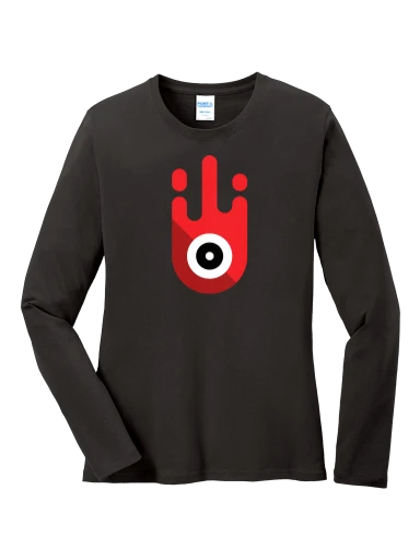 Women's Long Sleeve Core Cotton Tee preview, front