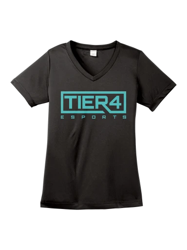 Tier 4 Fan Store Women's PosiCharge Competitor V-Neck Tee preview, front