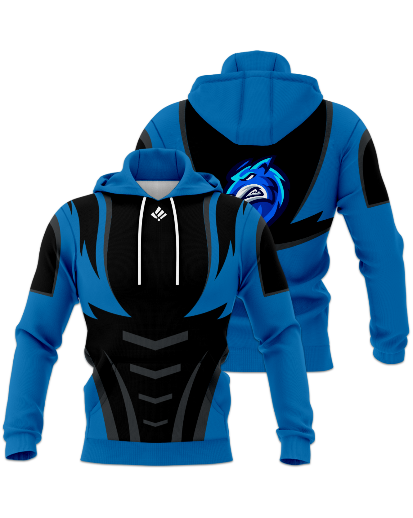 Rendered product preview, stack