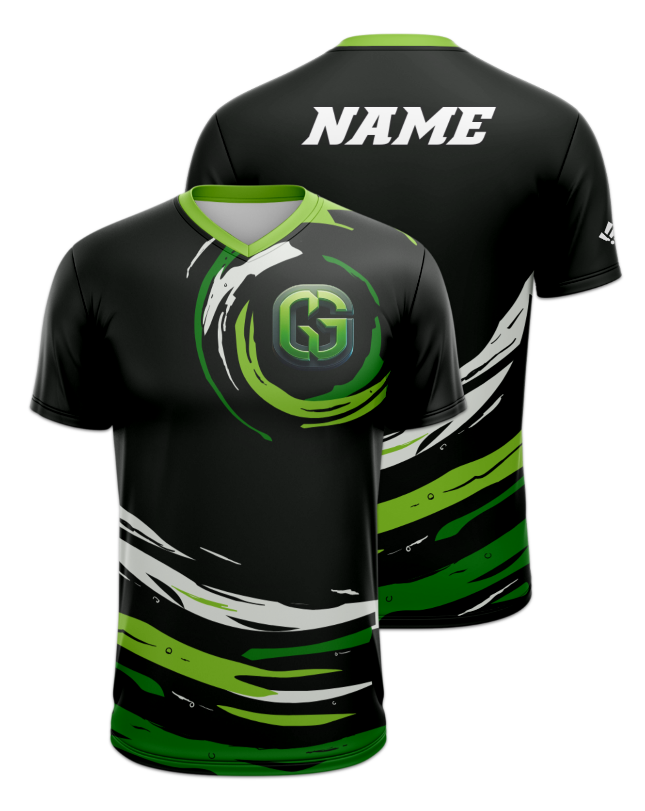 Rendered product preview, stack