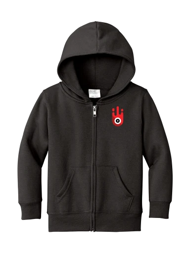 Toddler Core Fleece Full-Zip Hooded Sweatshirt preview, front