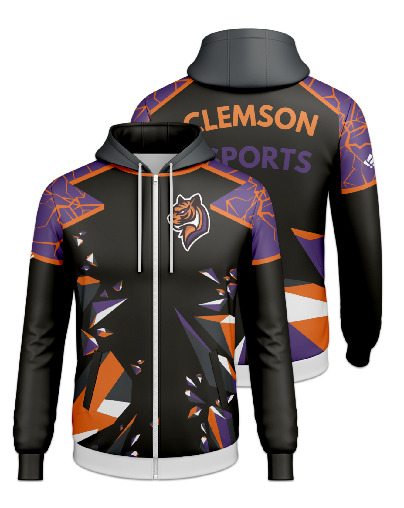 Rendered product preview, stack