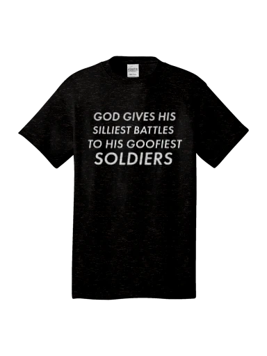Goofiest Battles Shirt (white) preview, front