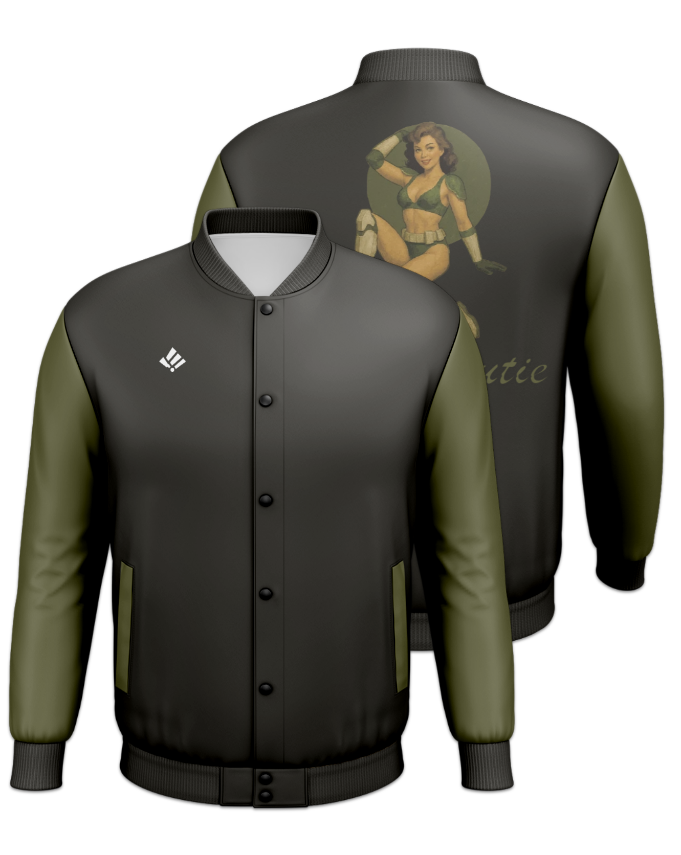 Rendered product preview, stack