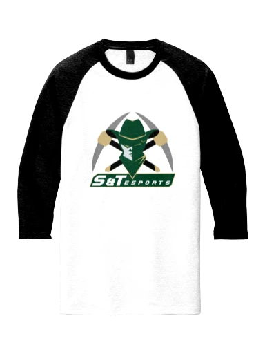 Perfect Tri 3/4-Sleeve Raglan preview, front