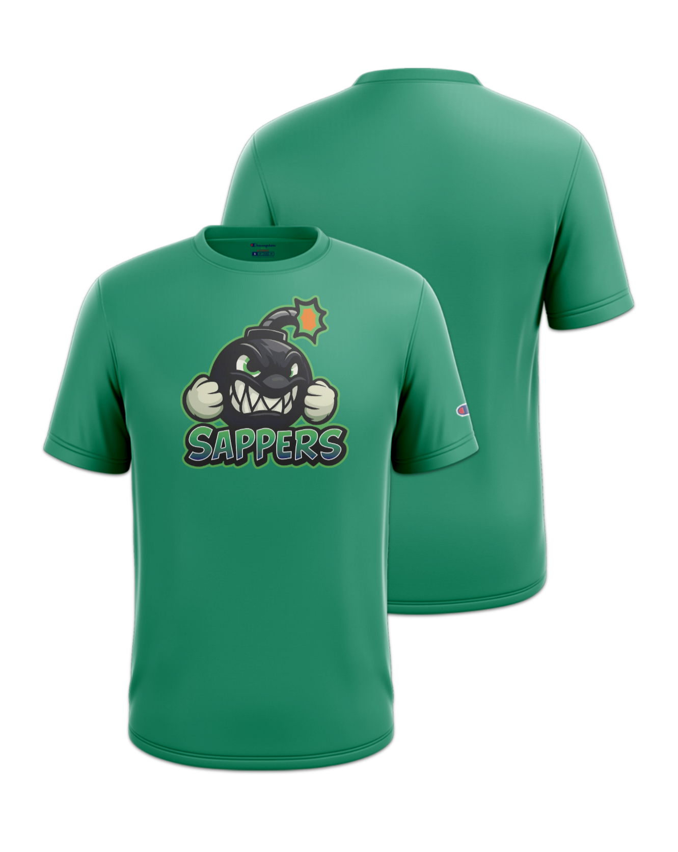 Rendered product preview, stack