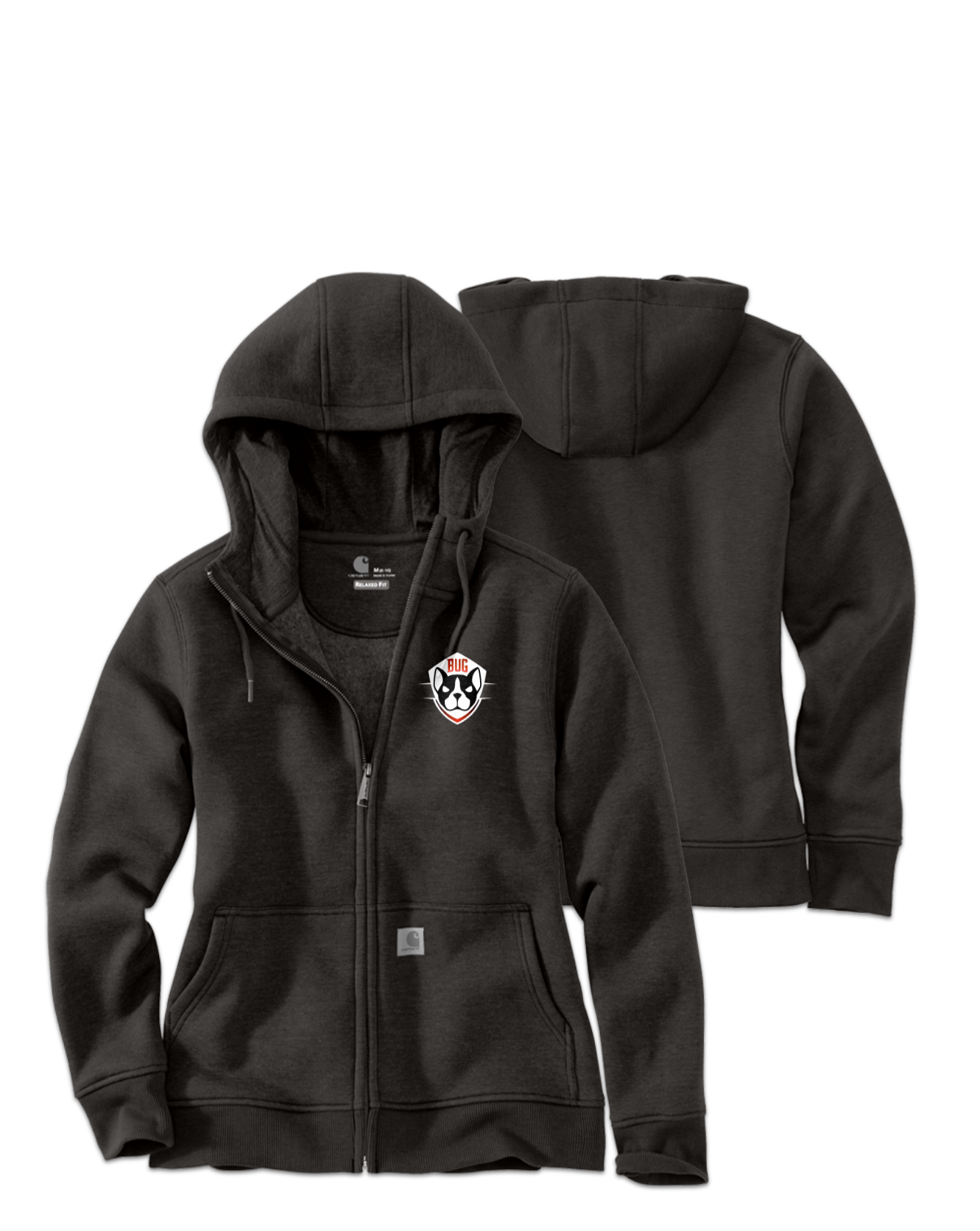 Rendered product preview, stack