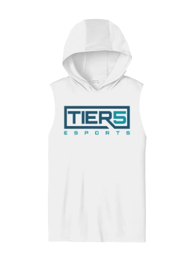 Tier 5 Fundraising Store Competitor Sleeveless Hoodie preview, front