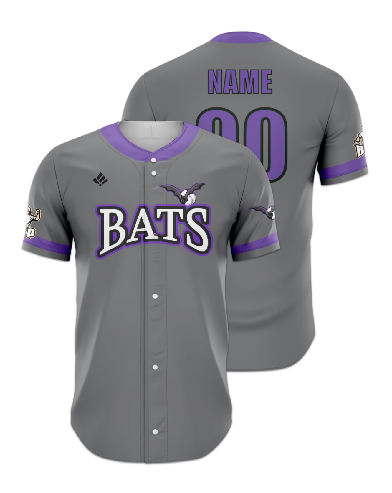 Rendered product preview, stack