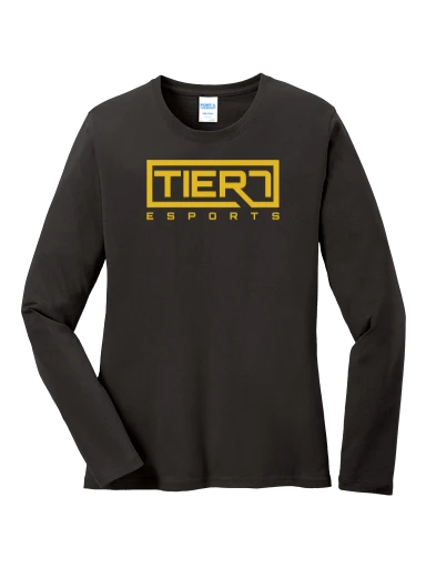 Tier 7 Fundraising Store Women's Long Sleeve Core Cotton Tee preview, front
