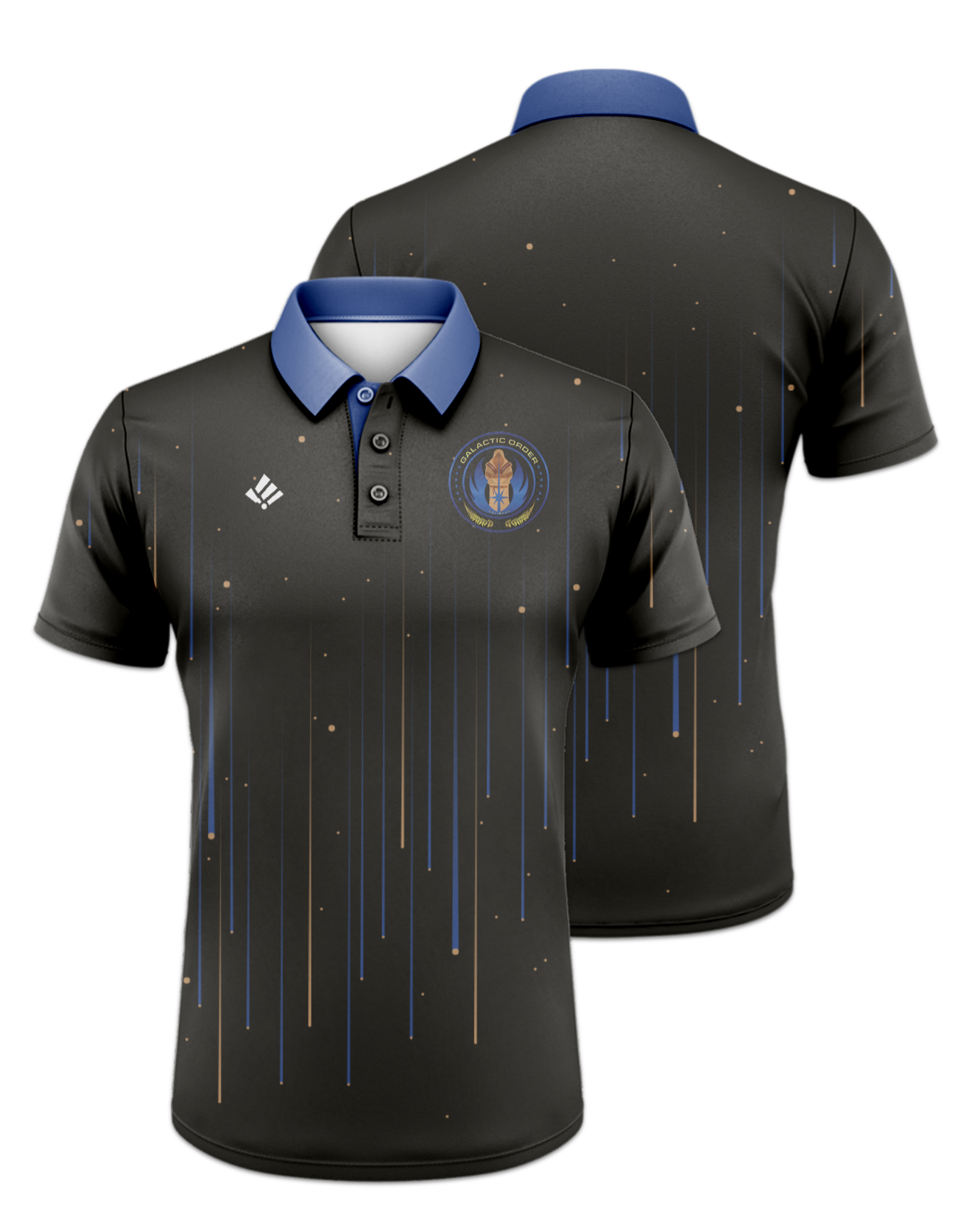 Rendered product preview, stack