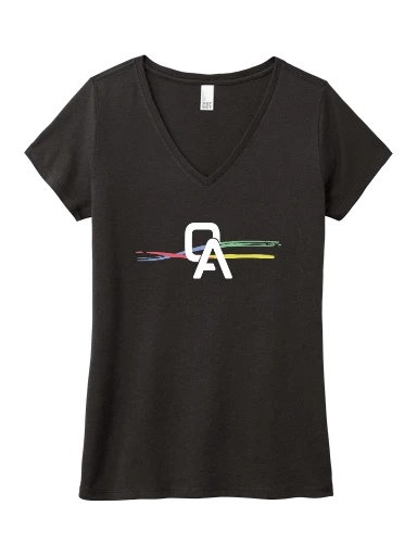 District Women's Perfect Tri V-Neck Tee preview, front