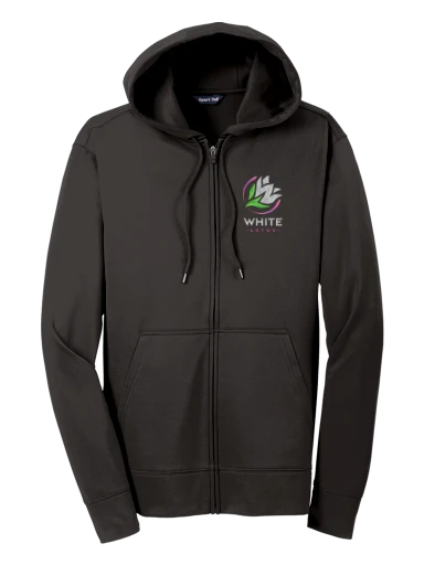 Sport-Tek Sport-Wick Fleece Full-Zip Hooded Jacket preview, front