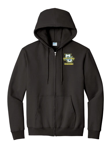 Essential Fleece Full-Zip Hooded Sweatshirt preview, front