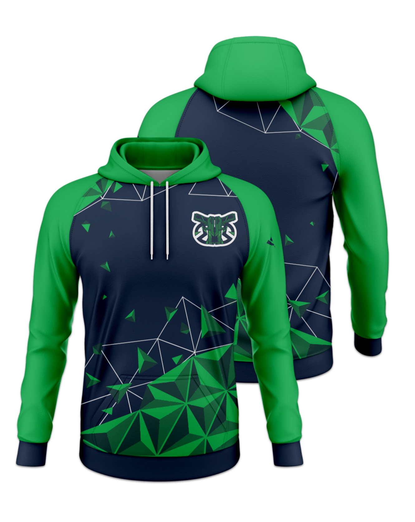 Rendered product preview, stack