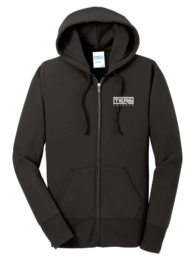 Tier 6 Fundraising Store Women's Core Fleece Full-Zip Hooded Sweatshirt preview, front