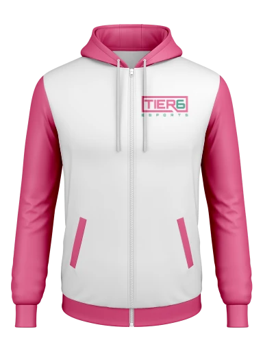 Tier 6 Team Store Full Zip Tech Hoodie preview, front
