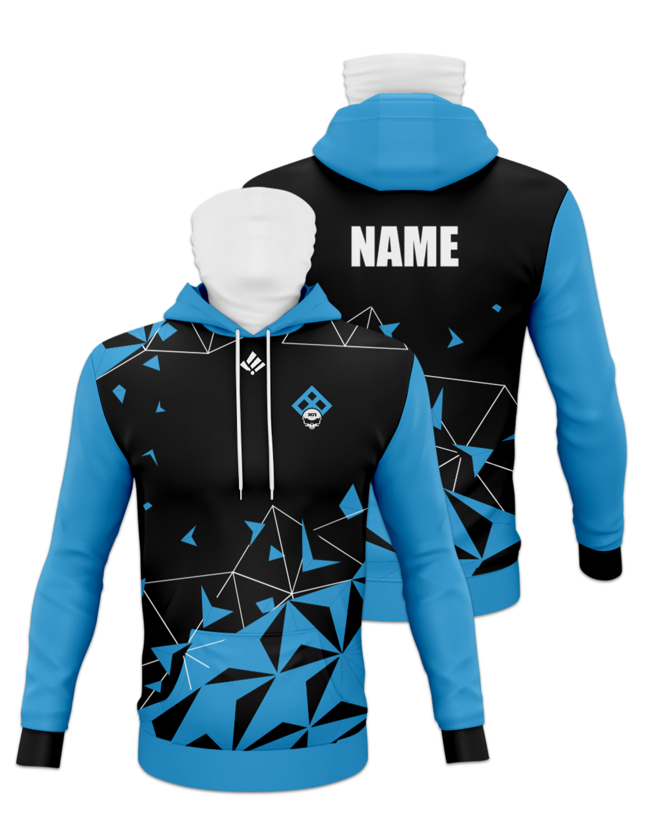 Rendered product preview, stack