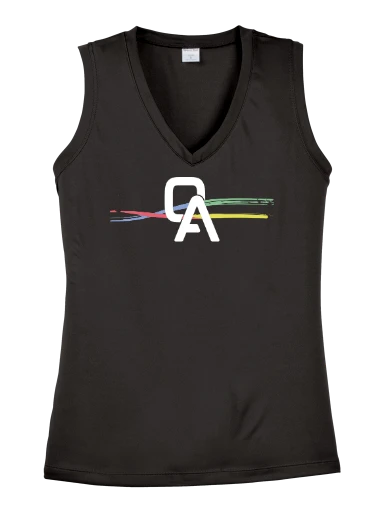 Sport-Tek Women's Sleeveless PosiCharge Competitor V-Neck Tee preview, front