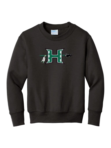 Youth Core Fleece Crewneck Sweatshirt preview, front