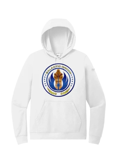 Nike Women's Club Fleece Sleeve Swoosh Pullover Hoodie preview, front