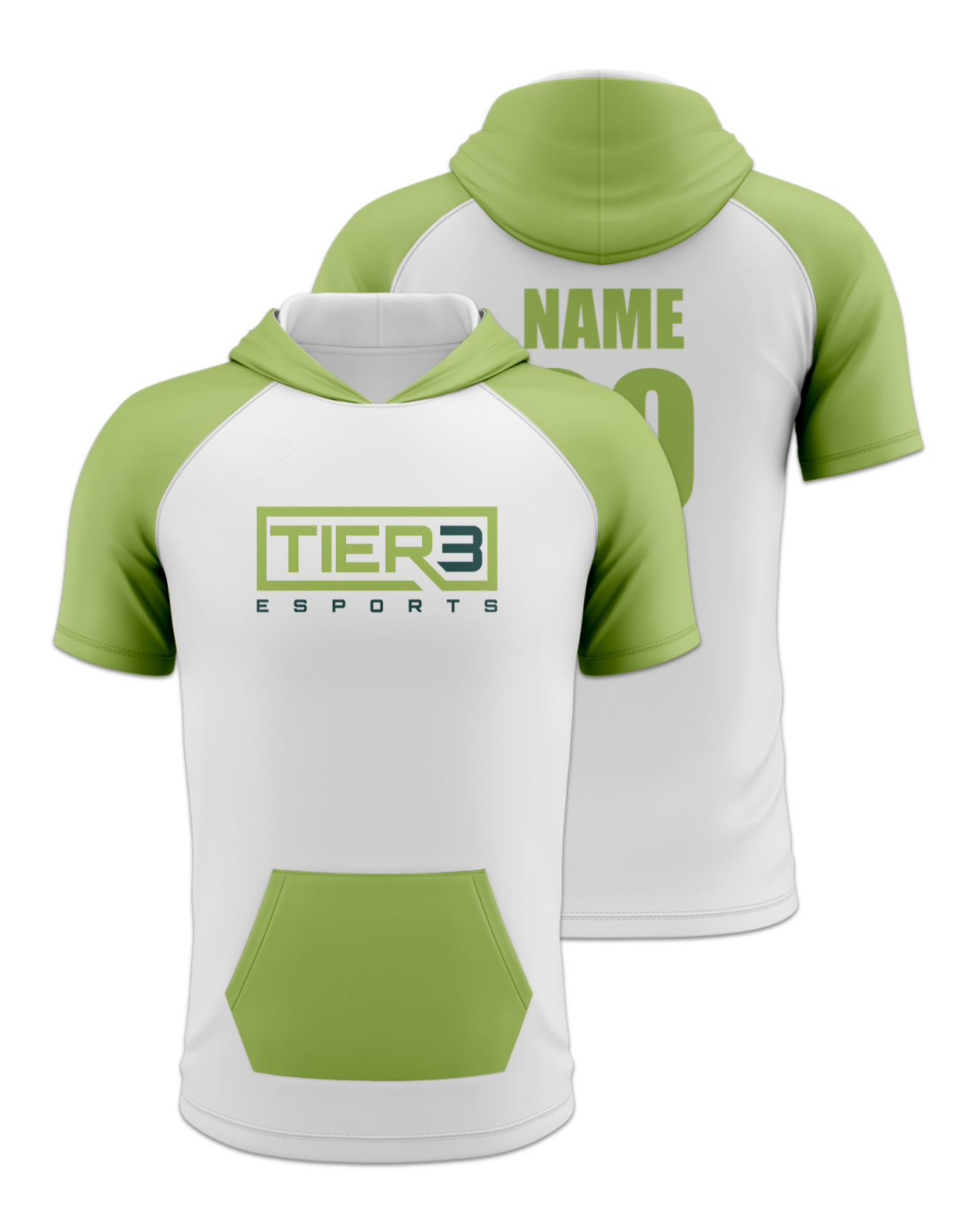 Rendered product preview, stack