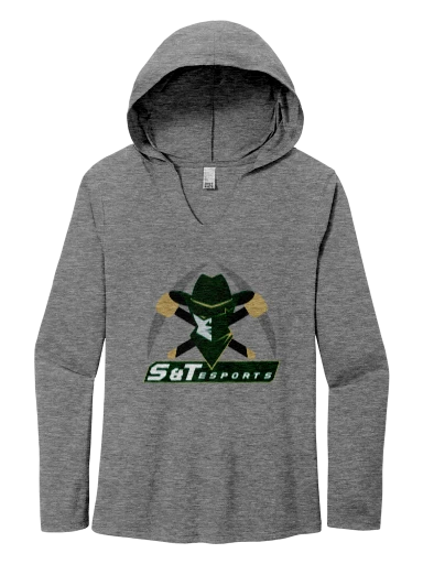 Women's Perfect Tri Long Sleeve Hoodie preview, front