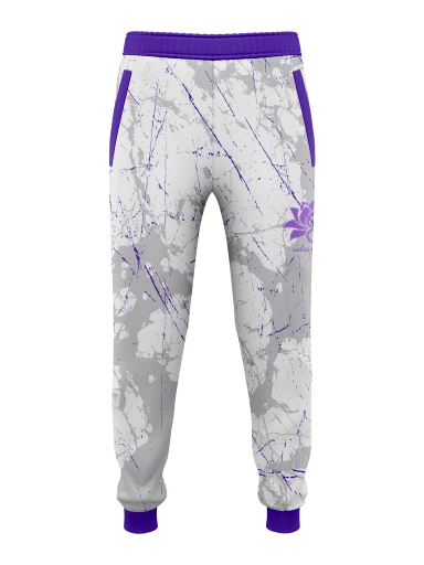 Custom Sublimated Men's Feels Like Cotton Joggers preview, front