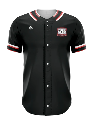 Full Button Baseball Jersey preview, front