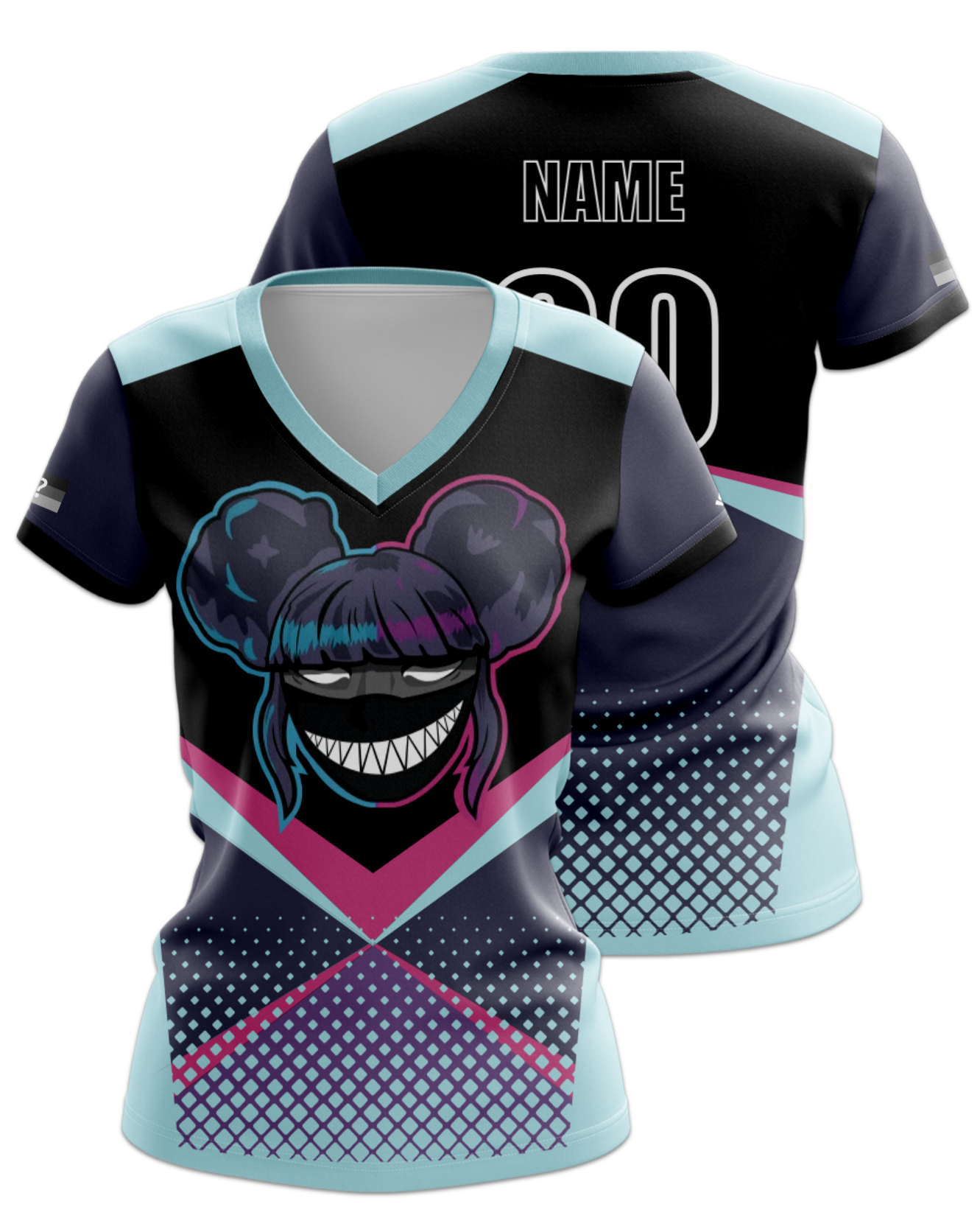 Rendered product preview, stack