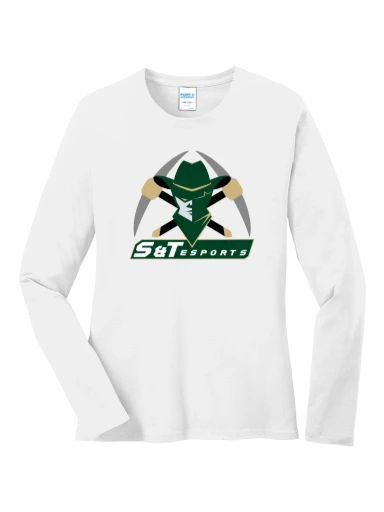 Women's Long Sleeve Core Cotton Tee preview, front