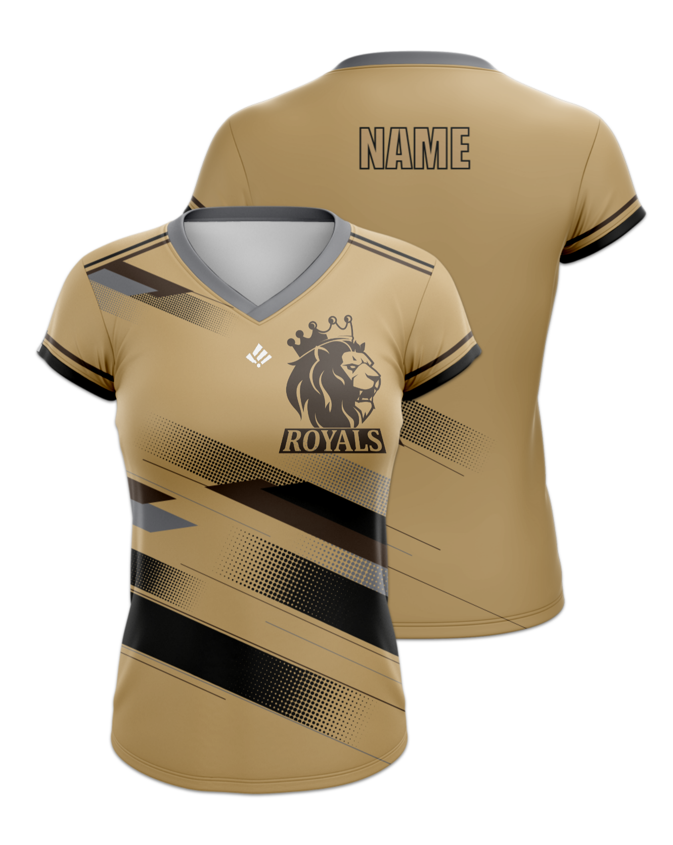 Rendered product preview, stack