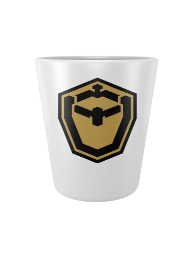 Ceramic Shot Glass 2oz preview, front