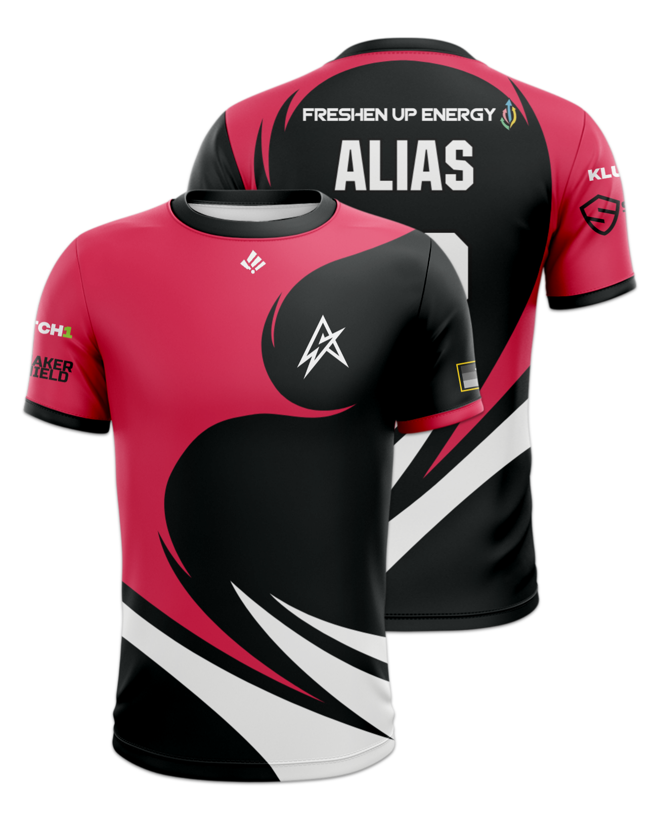 Rendered product preview, stack