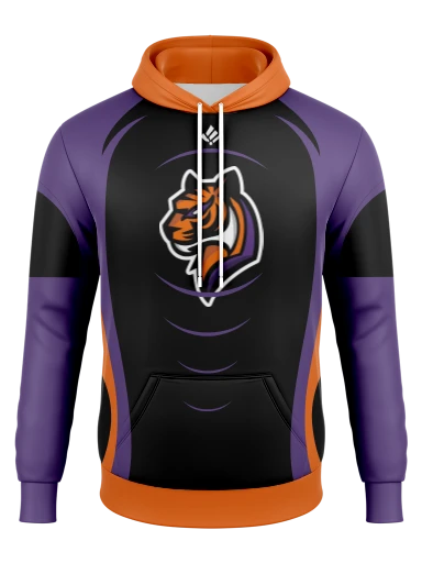 Jersey-Style Full Hoodie preview, front
