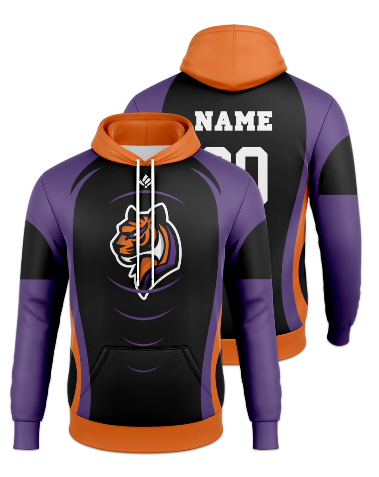 Rendered product preview, stack