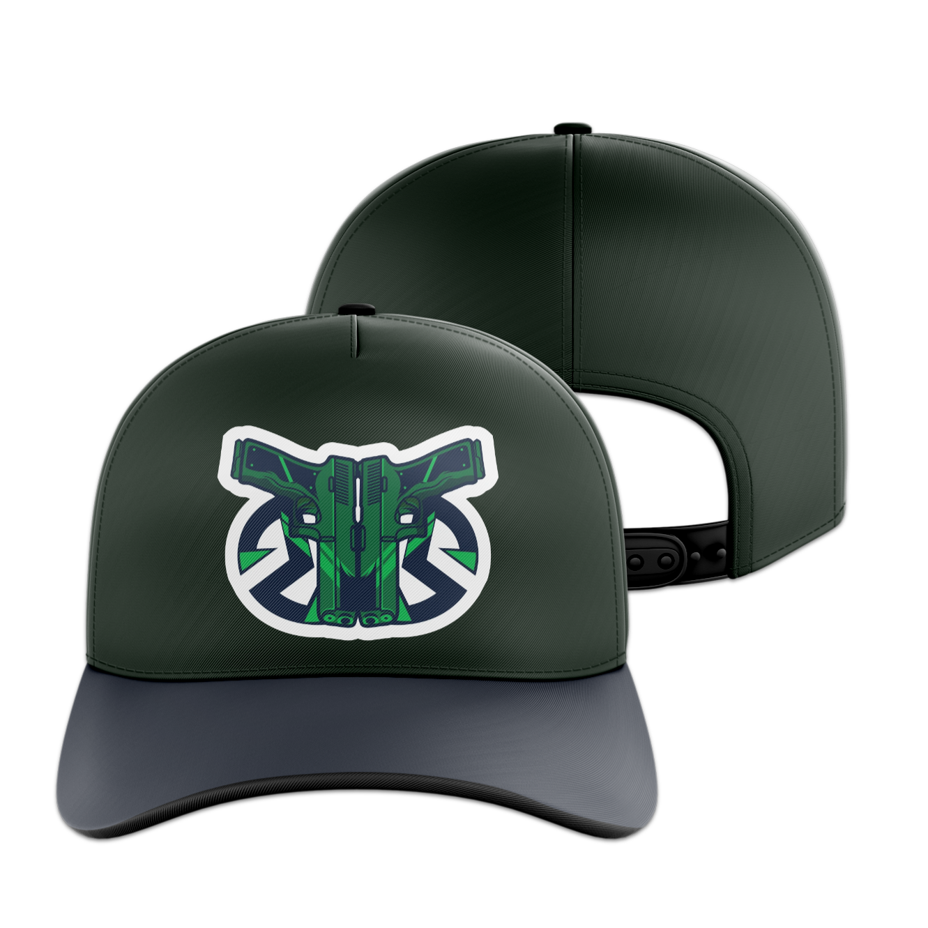 Rendered product preview, stack