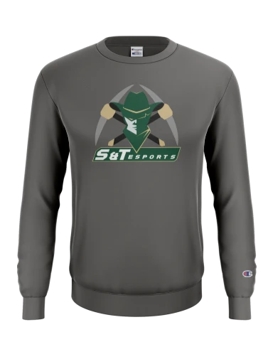 Champion Reverse Weave Garment-Dyed Crewneck Sweatshirt preview, front
