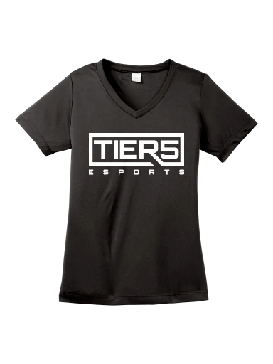 Tier 5 Fundraising Store Women's PosiCharge Competitor V-Neck Tee preview, front