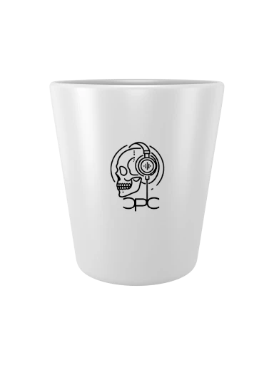 Ceramic Shot Glass 2oz preview, front