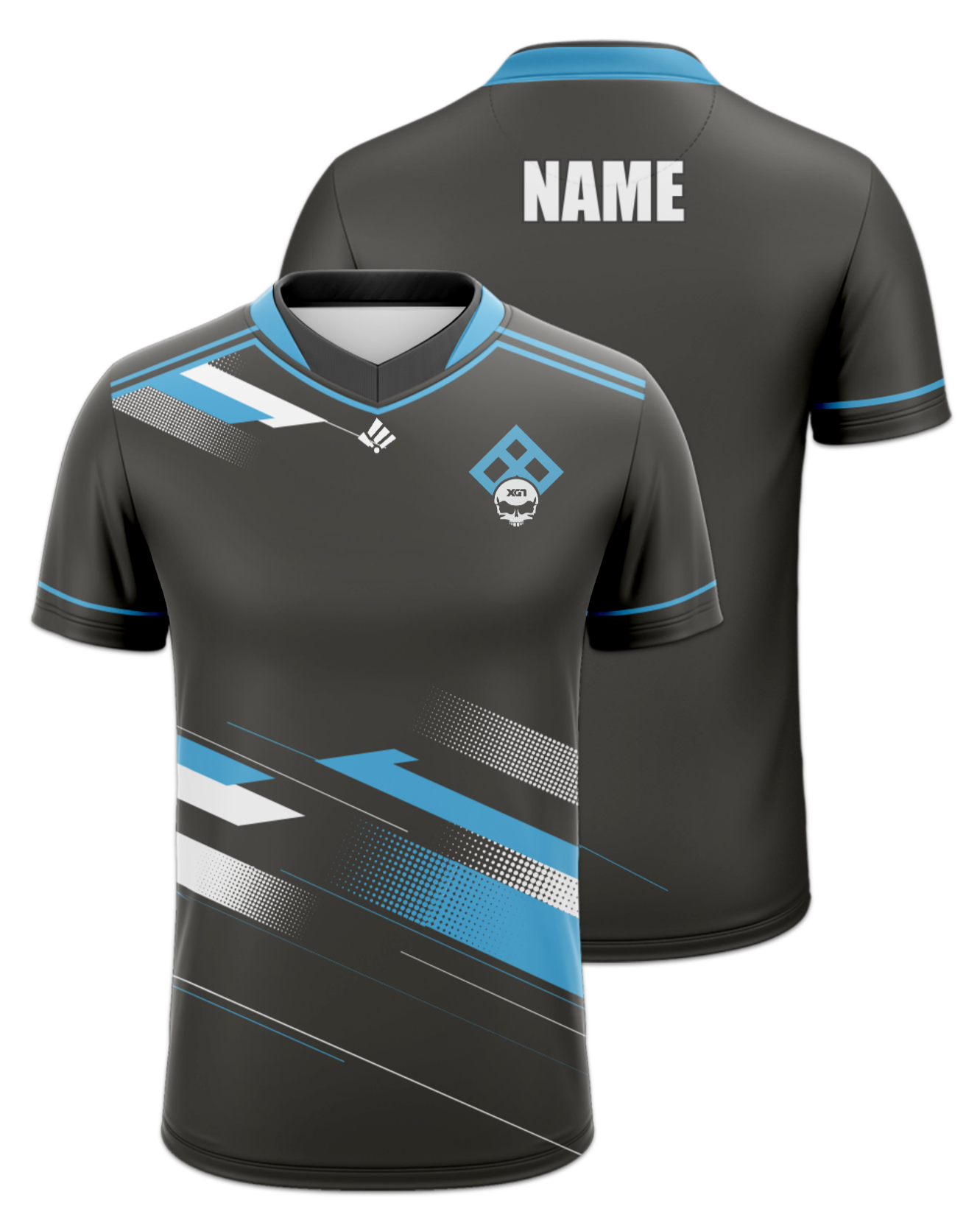 Rendered product preview, stack