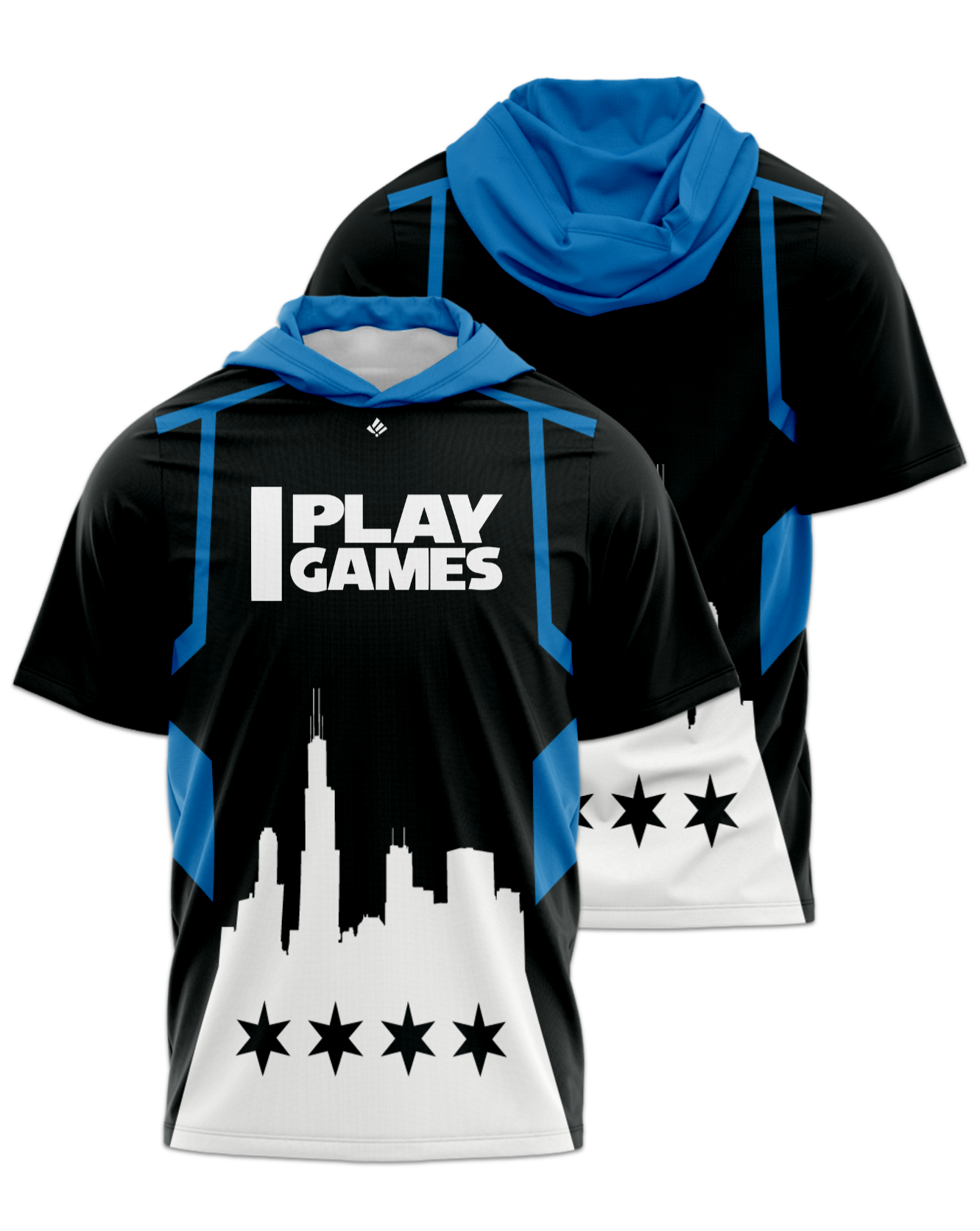 Rendered product preview, stack