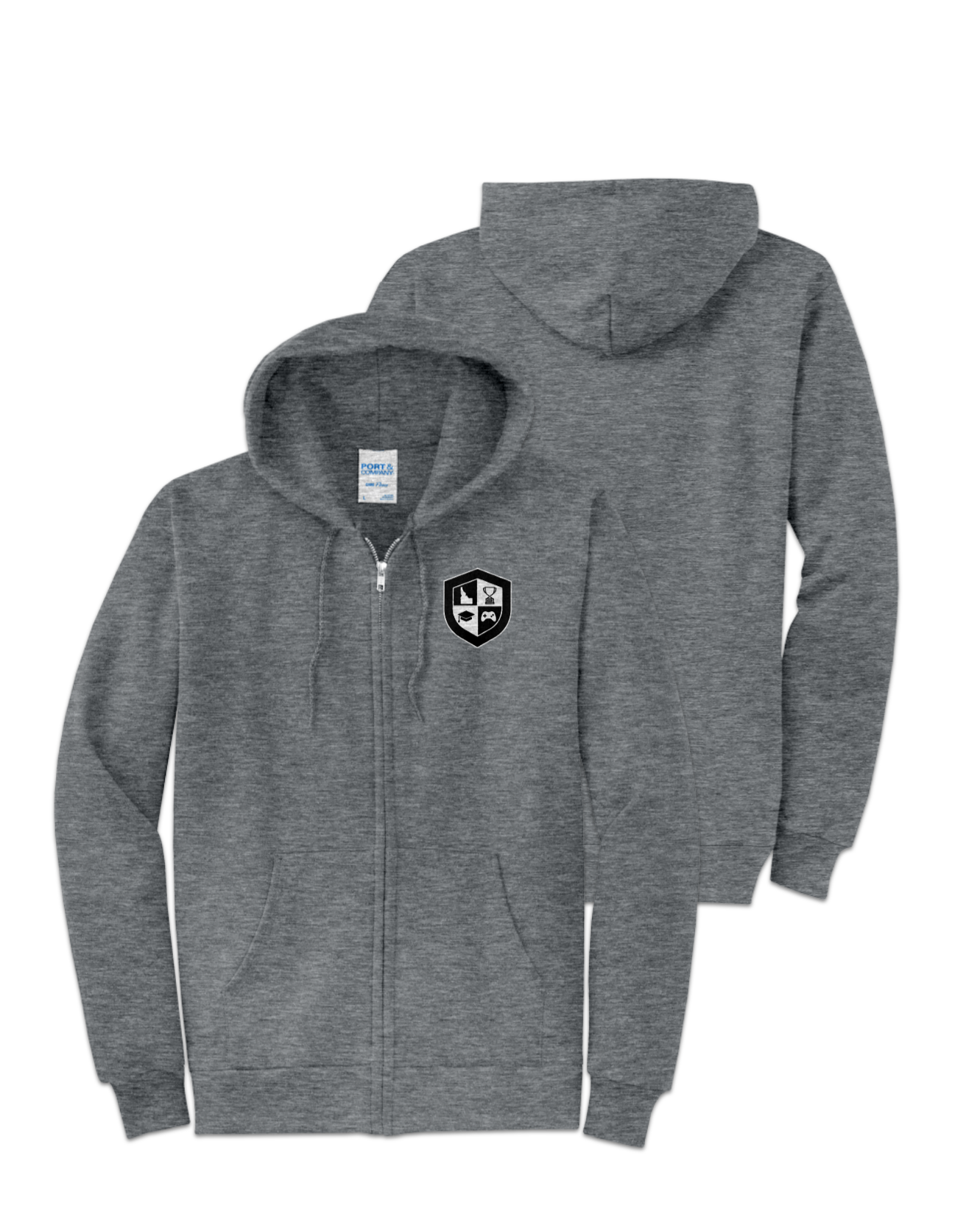 Rendered product preview, stack