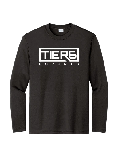 Tier 6 Fundraising Store Youth Long Sleeve PosiCharge Competitor Tee preview, front