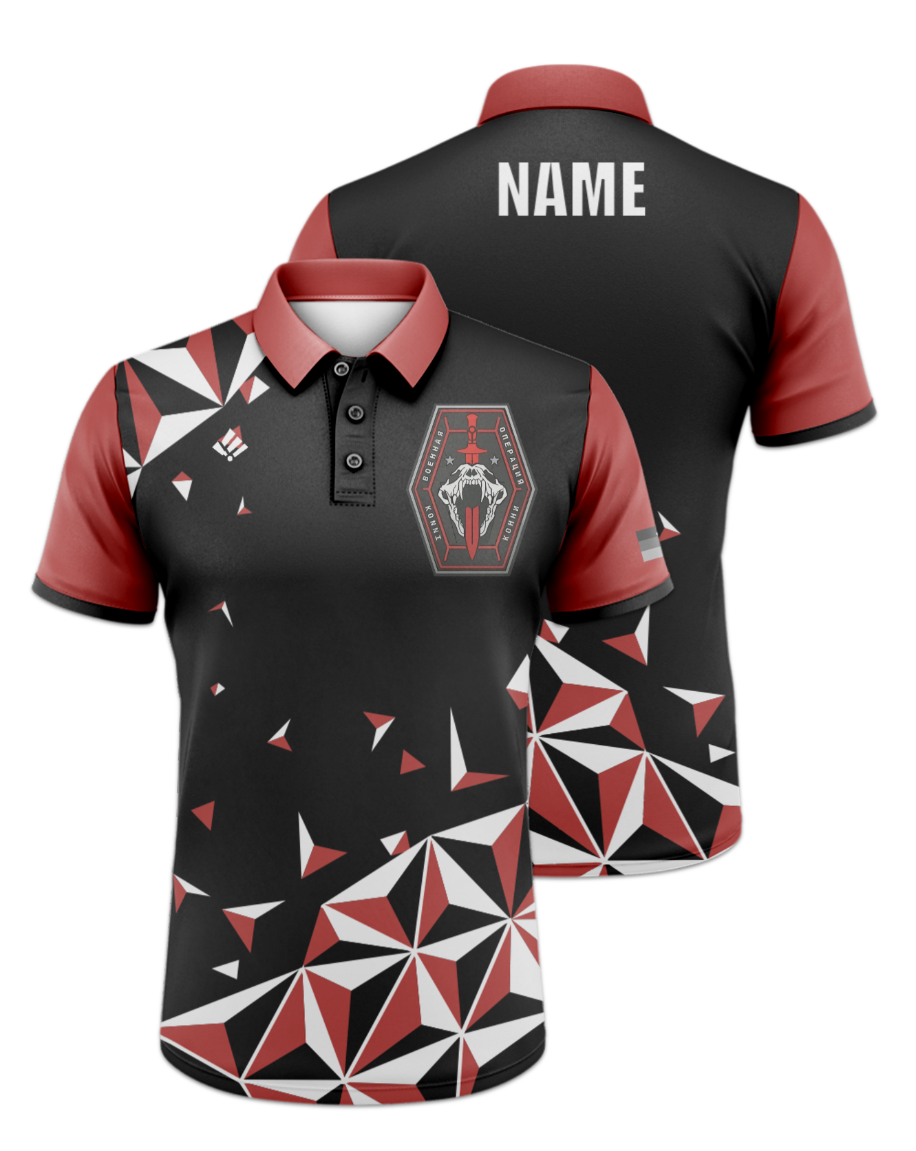 Rendered product preview, stack