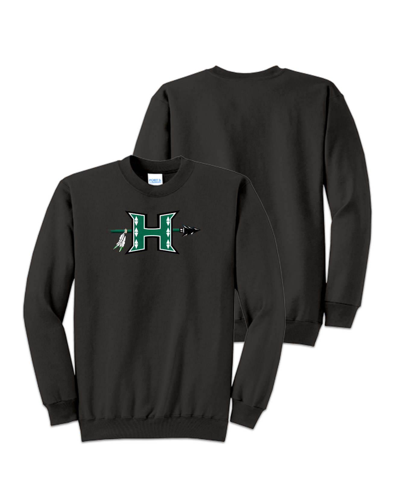 Rendered product preview, stack