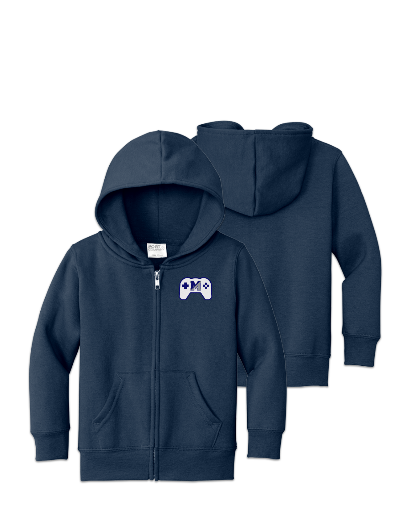 Rendered product preview, stack