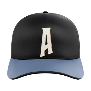 Sublimated 5 Panel Curved Bill Cap preview, front